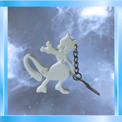 Mewtwo #150 Articulating Keychain