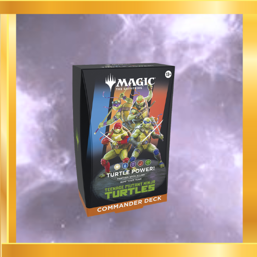 TMT Teenage Mutant Ninja Turtles Commander Deck - Turtle Power!