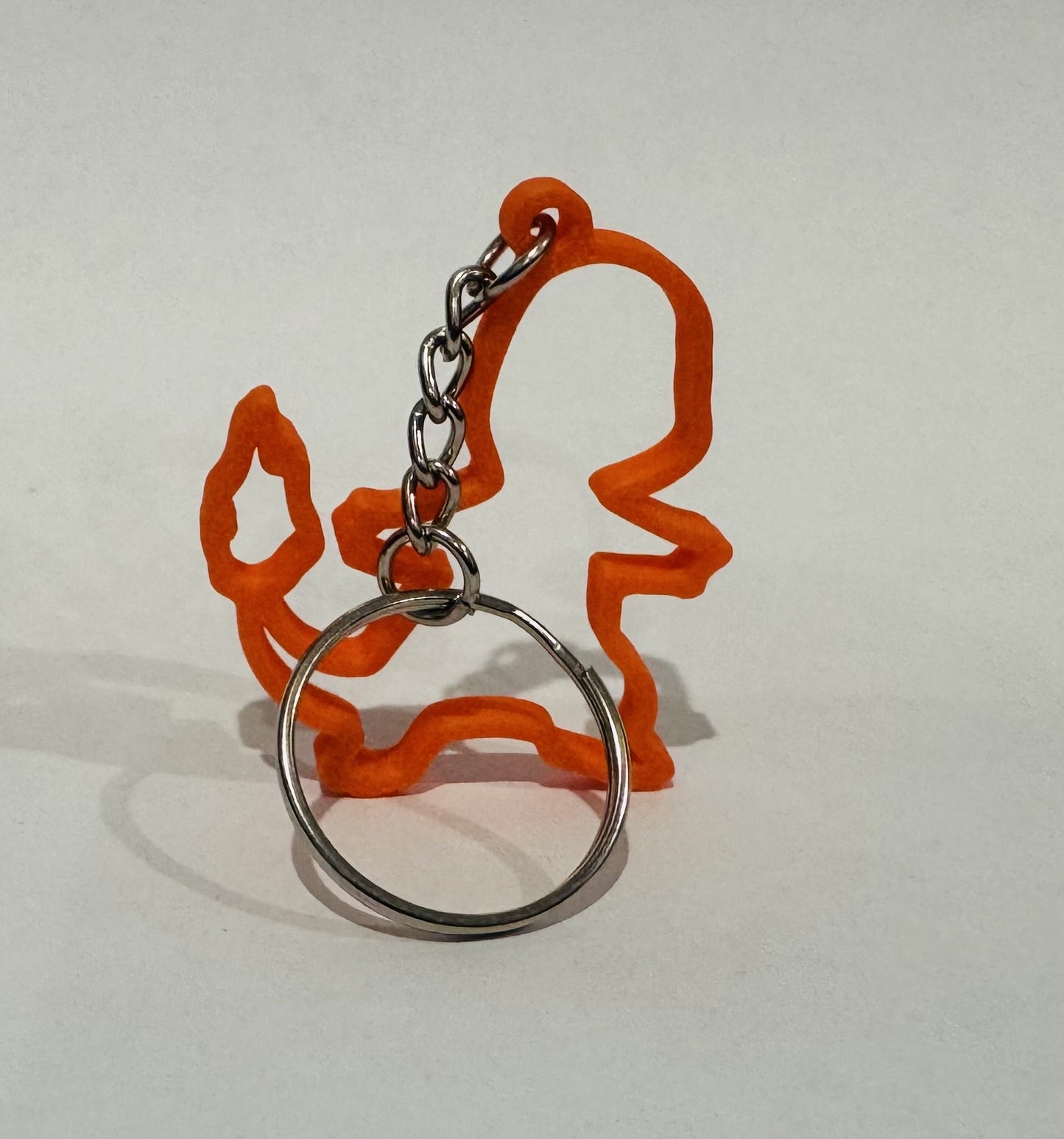 Charmander #4 Minimalist Keychain