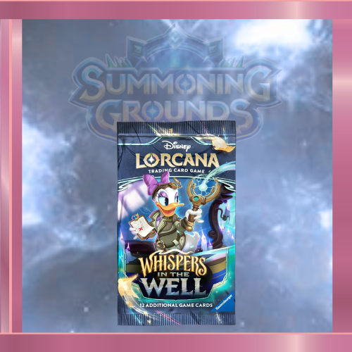 Disney Lorcana: Whispers in the Well Booster Pack (Live Opening)