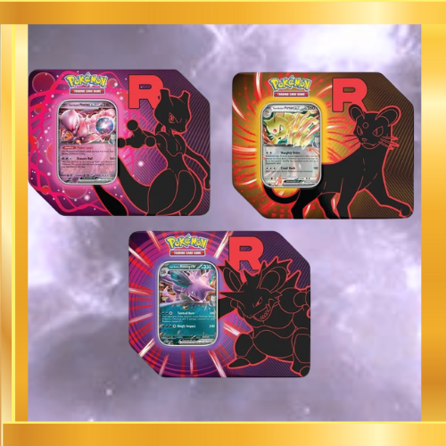 Team Rocket Tin [Set of 3]