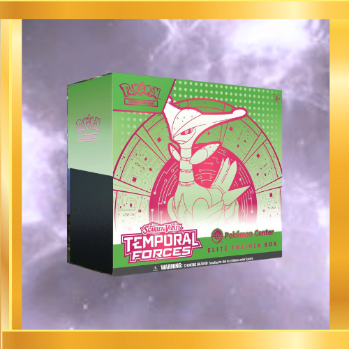 Temporal Forces Pokemon Center Elite Trainer Box (Exclusive) [Iron Leaves]