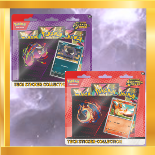 Mega Evolution Ascended Heroes Tech Sticker Collection (Pair)