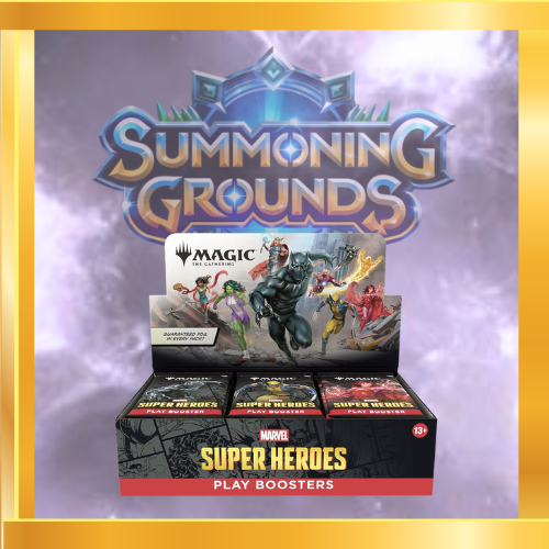 Marvel Super Heroes Play Booster Display
