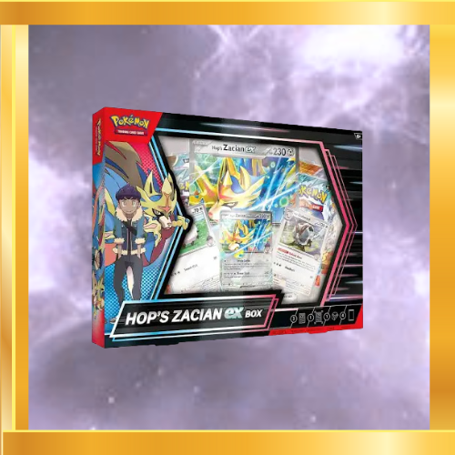 Pokemon Hop's Zacian ex Box